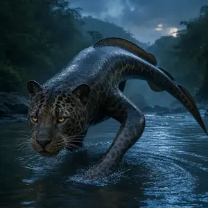 Electric eel + Leopard